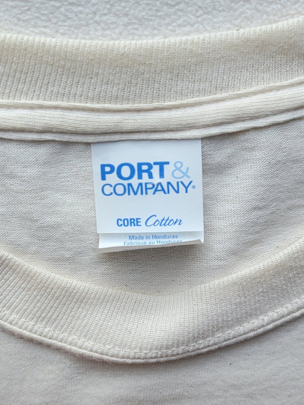 California Surf Van Graphic Tee - Cream with Navy Print - Picture 3 of 5